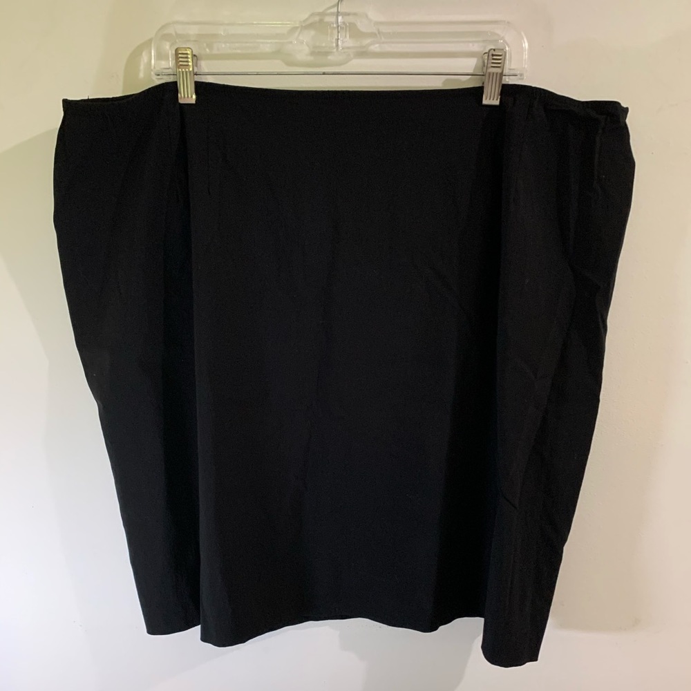 Size 28 Short Black Pencil Skirt